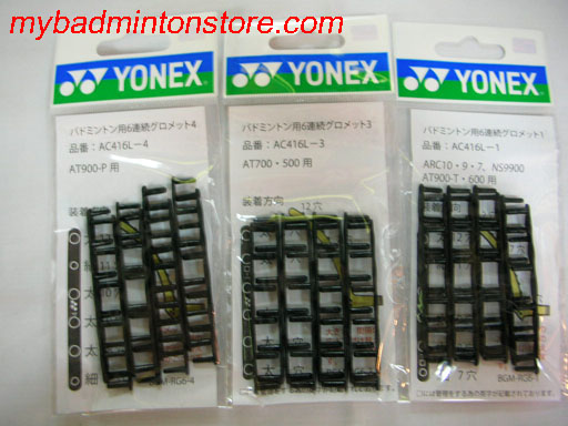 Yonex 7-12 Hole Continuation Grommets AC416L-1 Yonex 7-12 Hole Continuation Grommets AC416L-1